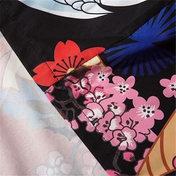 2020 Mænd Japansk Obi Mandlige Yukata Kimonoer Cardigan Kvinder Lejligheder Japansk Samurai Traditionelle Japan Tøj Robe Koreansk