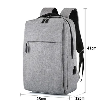 2020 Nye 15.6 tommer Laptop Usb-Rygsæk skoletaske Rygsæk Anti Tyveri Mænd Backbag Rejse Daypacks Mandlige Fritid Rygsæk Mochila