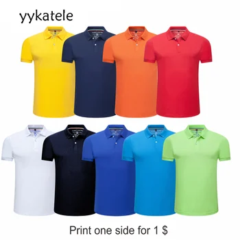 2020 Nye yykatele Kvinder og mænd sommeren tendens brugerdefinerede POLO shirt til mænd, brugerdefinerede kort T-shirts