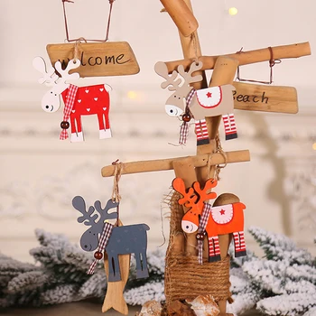 2020 Seneste Julepynt Vedhæng Xmas Tree Tags Dekorationer, Håndværk, Indretning Af Træ Ferie Træ-Julepynt