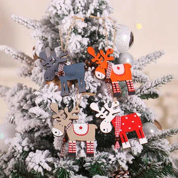 2020 Seneste Julepynt Vedhæng Xmas Tree Tags Dekorationer, Håndværk, Indretning Af Træ Ferie Træ-Julepynt