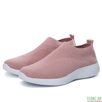 2020 Sko Kvinde Sneakers Kvinder ' s Flats Sok Sneakers Let Plus Size Sommeren Loafers at Gå Flade Sko Damer