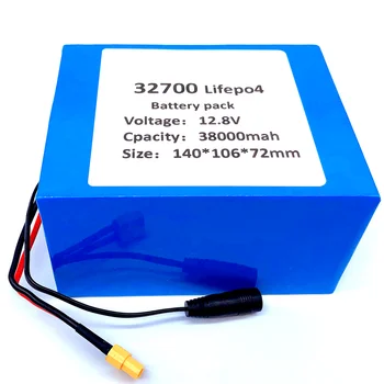 2021 32700 Lifepo4 Batteri 4S3P 12.8 V 38Ah 4S 40A 100 A Afbalanceret BMS for El-Båd og Uninterrupted Power Supply 12V