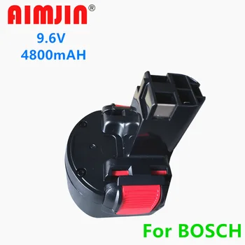 2021 BAT048 9,6 V 4800mAh Ni-CD Genopladelige Batteri Værktøjer Batteri for Bosch PSR 960 BH984 BAT048 BAT119