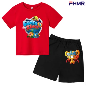 2021 Drenge Piger T Shirt Sommer Kids Baby Superzings T-Shirt Super Zings Boy Tøj, Sport Passer Til Børn Tøj Sæt 2-14 År