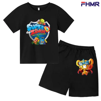 2021 Drenge Piger T Shirt Sommer Kids Baby Superzings T-Shirt Super Zings Boy Tøj, Sport Passer Til Børn Tøj Sæt 2-14 År