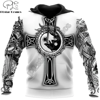 2021 Efterår Fashion Hættetrøjer Smuk Dragon Tatoo Wolf 3D Printet hættetrøjer Unisex Zip-Pullover Casual Harajuku Streetwear DW0394