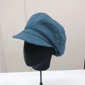 2021 Forår, Sommer, Nye Stil, Åndbar Tynd Beret Kvindelige Design Cloud Hat koreanske Version Alle-match Tidevandet Ottekantede Hat