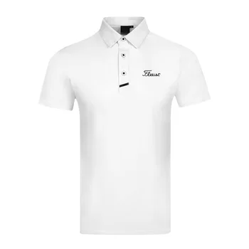 2021 Golf mænds løstsiddende trænings-og passer korte ærmer hurtig tørring golf uddannelse T-shirt, polo shirt