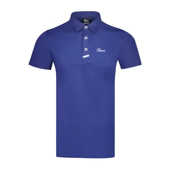 2021 Golf mænds løstsiddende trænings-og passer korte ærmer hurtig tørring golf uddannelse T-shirt, polo shirt