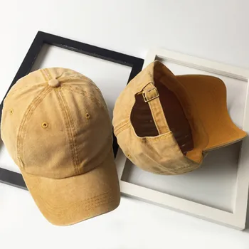 2021 Hot Salg Hat Kvinder Mænd Justerbar Toppede Cap Unisex Solid Baseball Caps Klassiske Almindelig Vintage Rejser, Sports-Hat