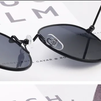2021 Klassiske Lille Ramme Runde Briller Kvinder/Mænd Luksus Brand Designer Legering Spejl Solen Vintage Briller Brille Gratis Shiping