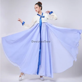 2021 kvinde koreansk traditionelle tøj kjole til kvinder girl asian retten prinsesse sceneoptræden fe hanbok dans kostumer