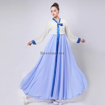 2021 kvinde koreansk traditionelle tøj kjole til kvinder girl asian retten prinsesse sceneoptræden fe hanbok dans kostumer