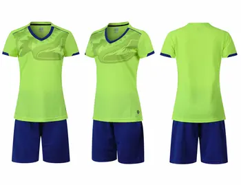 2021 Kvinder, Kvindelige Pige Fodbold Jersey Fastsætter Fodbold Jersey Træningsdragt V Hals Uddannelse Passer Til Fodbold Sport Uniform