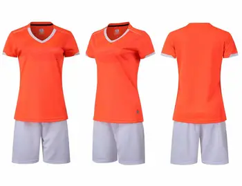 2021 Kvinder, Kvindelige Pige Fodbold Jersey Fastsætter Fodbold Jersey Træningsdragt V Hals Uddannelse Passer Til Fodbold Sport Uniform
