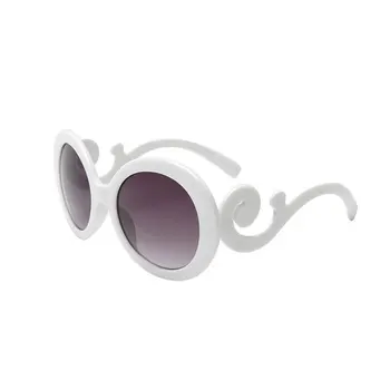 2021 Luksus Mærke Runde Solbriller Kvinder Vintage solbriller Damer Retro Designer Solbriller Nuancer til Kvinder Oculos