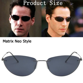 2021 Matrix Neo Cool Fashion Style Polariserede Solbriller Titanium Uindfattede Ultralet Mænd Kørsel, Brand Design Solbriller