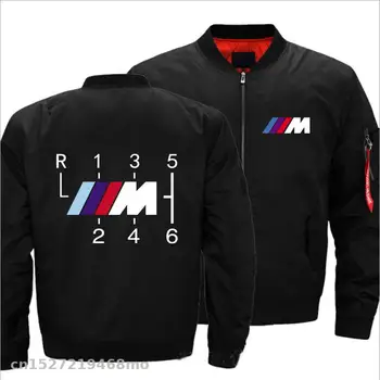 2021 Motorcykel race frakker til bmw Jakke M-Logo Print herre causual pilot jakker Herre Casual Jakke Ma-1 Flyvning Tykke tøj