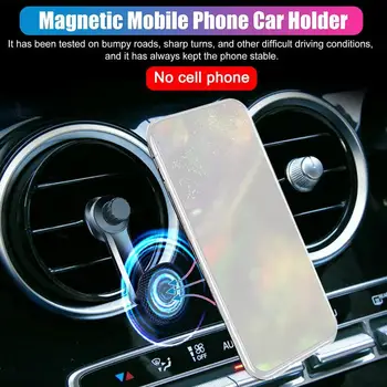 2021 ny bil long pole mobiltelefon holderen rundt luft magnet outlet krog indehaver mobiltelefon C8M1