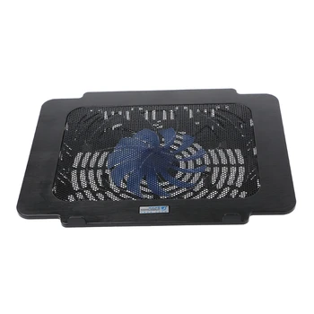 2021 Ny Laptop Cooler Cooling Pad Base Stor Fan USB Står For 14-Tommer LED-Lys Notebook