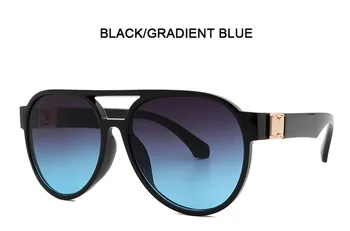 2021 ny trend retro mænds hip-hop pilot solbriller mode rund ramme kvinde luksus mærke solbriller UV400 Oculos De Sol