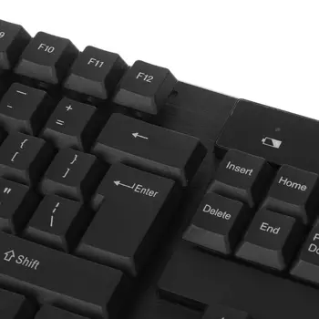2021 Nye 2,4 GHz Trådløse Tastatur Optisk Mus Combo Kit Til Bærbar Computer Desktop Computer