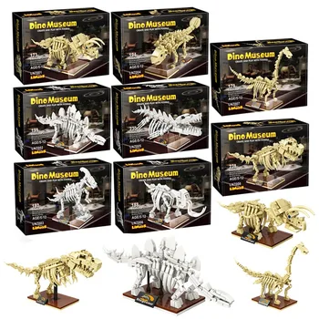 2021 Nye Ideer Dinosaur, Tyrannosaurus Rex, Triceratops Pterosaur Udforske Byggesten Mursten Legetøj Børn Gaver