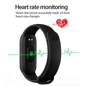 2021 Nye M6 Smart Armbånd Ur Fitness Tracker Sport Smartband Blood Pressure Monitor-Armbånd Mode Mænd Kvinder Smart Band