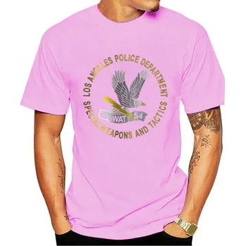 2021 Nye Mænd kortærmet T-Shirt Los Angeles Police Department Logo Mænd Og Kvinder Casual Kort-Langærmet T-Shirt
