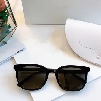2021 Nye Mænd, Kvinder Stor Ansigt Square Solbriller Acetat Mode UV400 Beskyttelse Runde Briller Originale Mærke Max Briller
