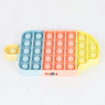 2021 Nye Push Pop Pop Boble Sensoriske Pille Legetøj Silikone Stress Reliever Toy Toy Klem