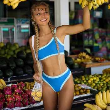 2021 Nye Sexet Push Up Unpadded Brazilian Bikini Sæt Kvinder Vintage Badetøj Badetøj på Stranden, der Passer Biquini badetøj