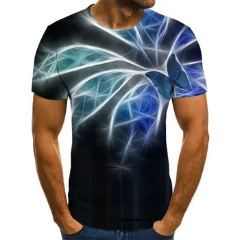 2021 Seneste blomst mønster 3D-print sommer T-shirt, mænds mode til kvinder og mænd T-shirt i blød tekstur casual mode