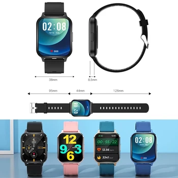2021 Smart Ur LED Elektroniske Mandlige armbåndsur Digital Sport Mænd Ure Ur IP68 Vandtæt Bluetooth Time Til Android, IOS