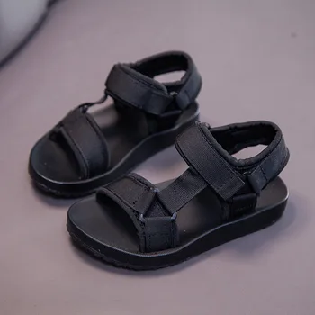 2021 sommeren nye børnesko drenge casual alle-match stranden sko piger stropper fashion simpel open-tåede sandaler