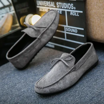 2021 sommeren ærter sko ny single fod enkelt sko alsidig afslappet kørsel sko mænds mode