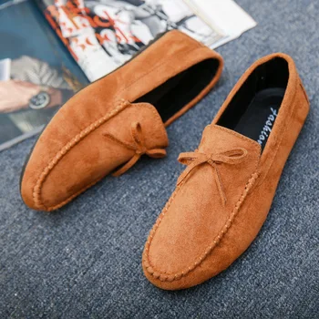 2021 sommeren ærter sko ny single fod enkelt sko alsidig afslappet kørsel sko mænds mode
