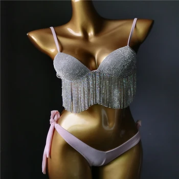 2021 VENUS FERIE nyeste design sexet bikini badetøj luksus badetøj diamant badedragt