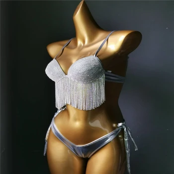 2021 VENUS FERIE nyeste design sexet bikini badetøj luksus badetøj diamant badedragt