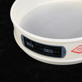 20cm Runde Nylon Mesh Sigte Mel Shaker Køkken Bean Pulver Filter Sigten Ikke-statisk Lab Filter Skærmen Sigter Mel Si