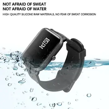 20mm Silikone armbåndsur Band Strop til Xiaomi Huami Amazfit Bip-BIT TEMPO Lite Sport Armbånd Smarte Ure Tilbehør