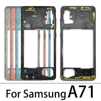 20pcs/masse，Midterste Ramme Bezel Midterste Plade Erstatning For Samsung Galaxy A51 A71 A20 A50