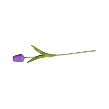 20PCS Simulering Tulip Enkelt Mini Tulip Vellignende Kunstig Blomst, Der Stadig er Lige Så Frisk udseende Home Decor