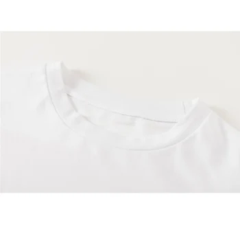 21 sommer T-shirt til Kvinder Løs koreanske T-Shirts Pullover Top Rektangulære offsettryk Tee Shirt kvinder t-shirt til sommeren top