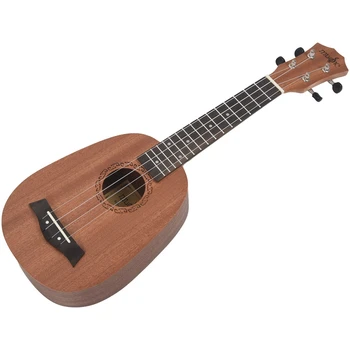 21inch 4 Strenge Ananas Stil Mahogni Hawaii Ukulele Uke El-Bas For Guitarra musikinstrumenter Musik Elskere