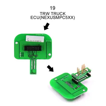 22 Stk Sonder Adapter LED Ramme ECU RAMPE Adaptere Til KTAG KESS 100 Fgtech Dimsport Probe Sæt Diagnostisk Instrument