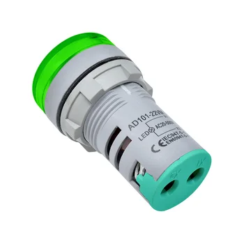 22mm AD16 type AC-60-500V Voltmeter Mini Spænding Meter LED Digitalt Display AC Voltmeter Indikator/Pilot Lampe