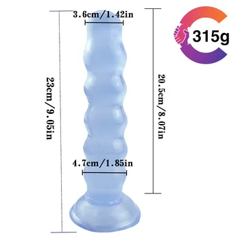 23*4,7 cm Nye Anal Plug Penis SM Alternative sexlegetøj Kan Bruges med Sjove Bære Bukser Dildo til Anal Dildo Sex Legetøj