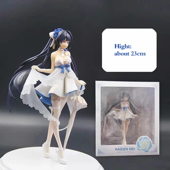 23cm Honkai Indvirkning 3rd Action Figur Mmihoyo Raiden Mei Spil Anime Figur Pige Sakura Samhusning Pvc-Model Bruser Indretning Gave